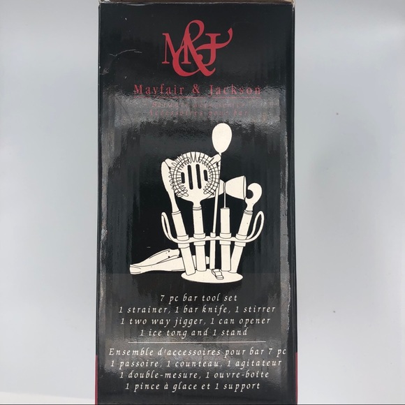 MAYFAIR AND JACKSON BARWARE SET - Picture 7 of 8